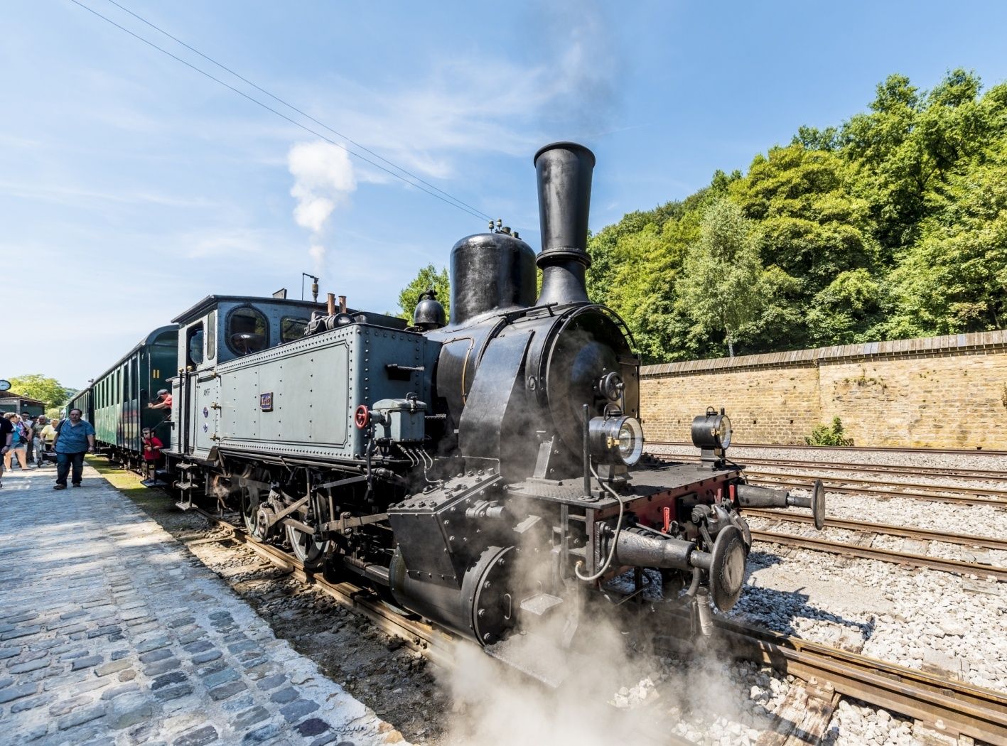 Erleben Sie den historischen Dampfzug "Train 1900"