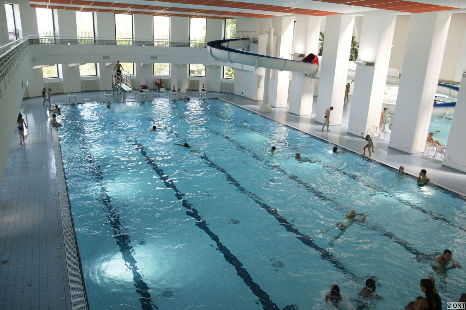 In Esch-sur-Alzette können Sie in der Badeanstalt entspannen