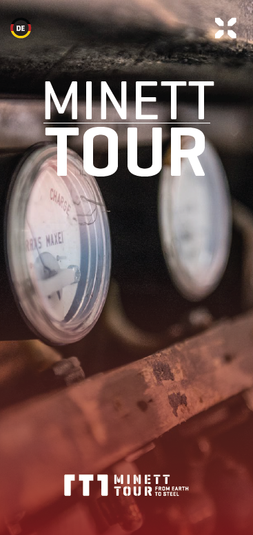 La couverture de la brochure Minett Tour 