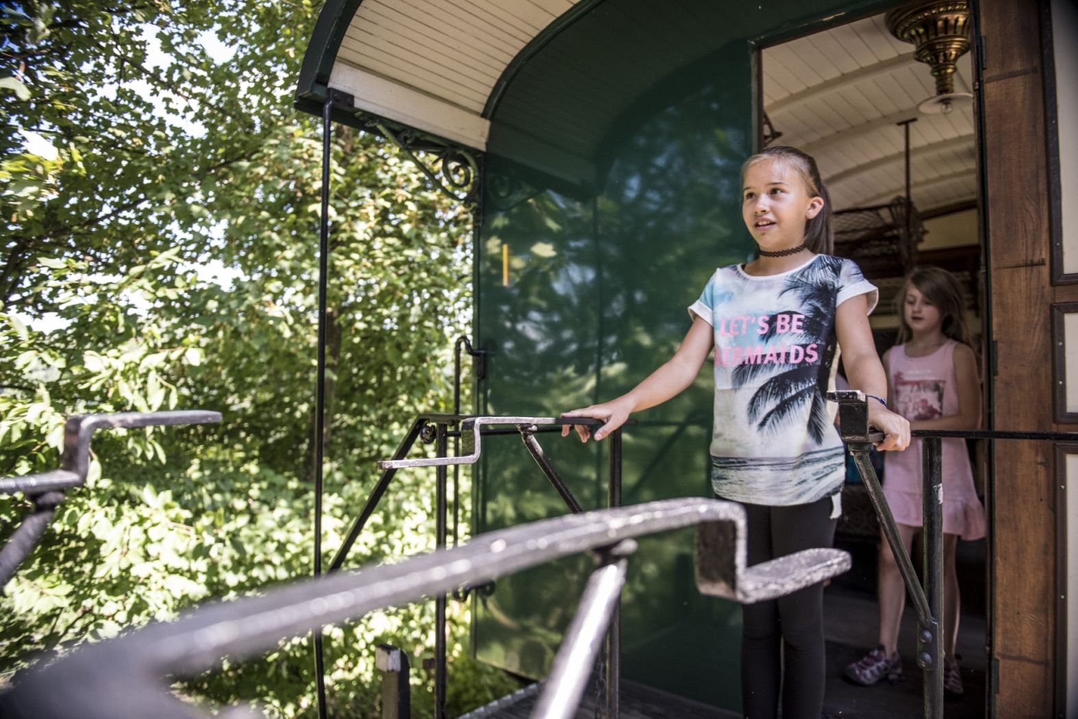 Historical steam train "Train 1900"