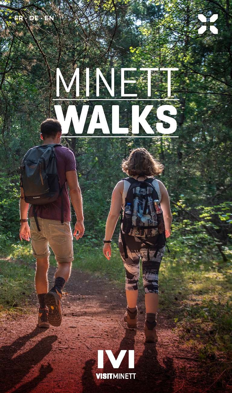 Le cover de la brochure Minett Walks