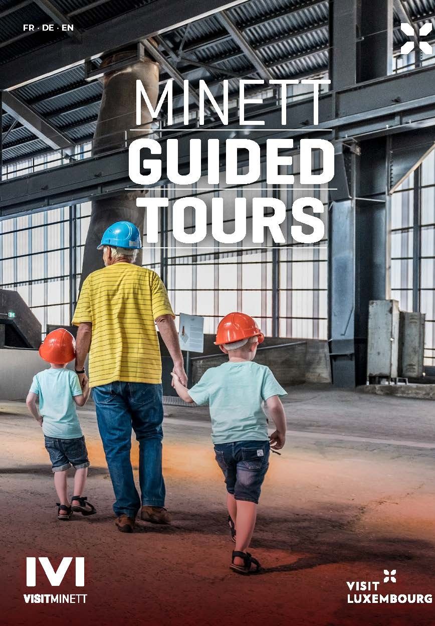 The cover of the Guided Tours brochure