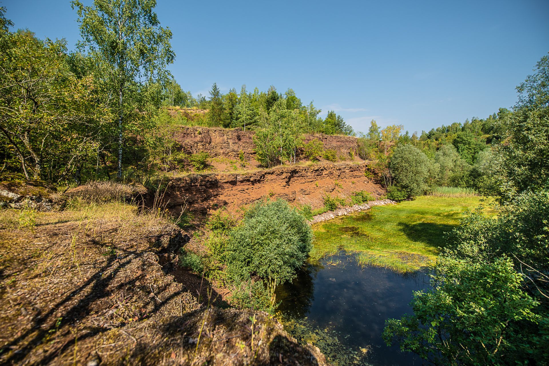 La réserve naturelle Prënzebierg-Giele Botter