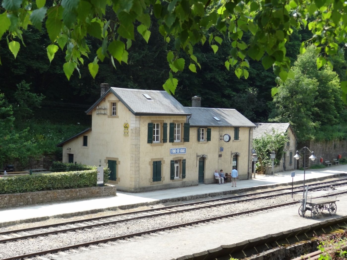 30 Bahnhof zu Bahnhof Oberkorn - Fond de Gras - Rodange