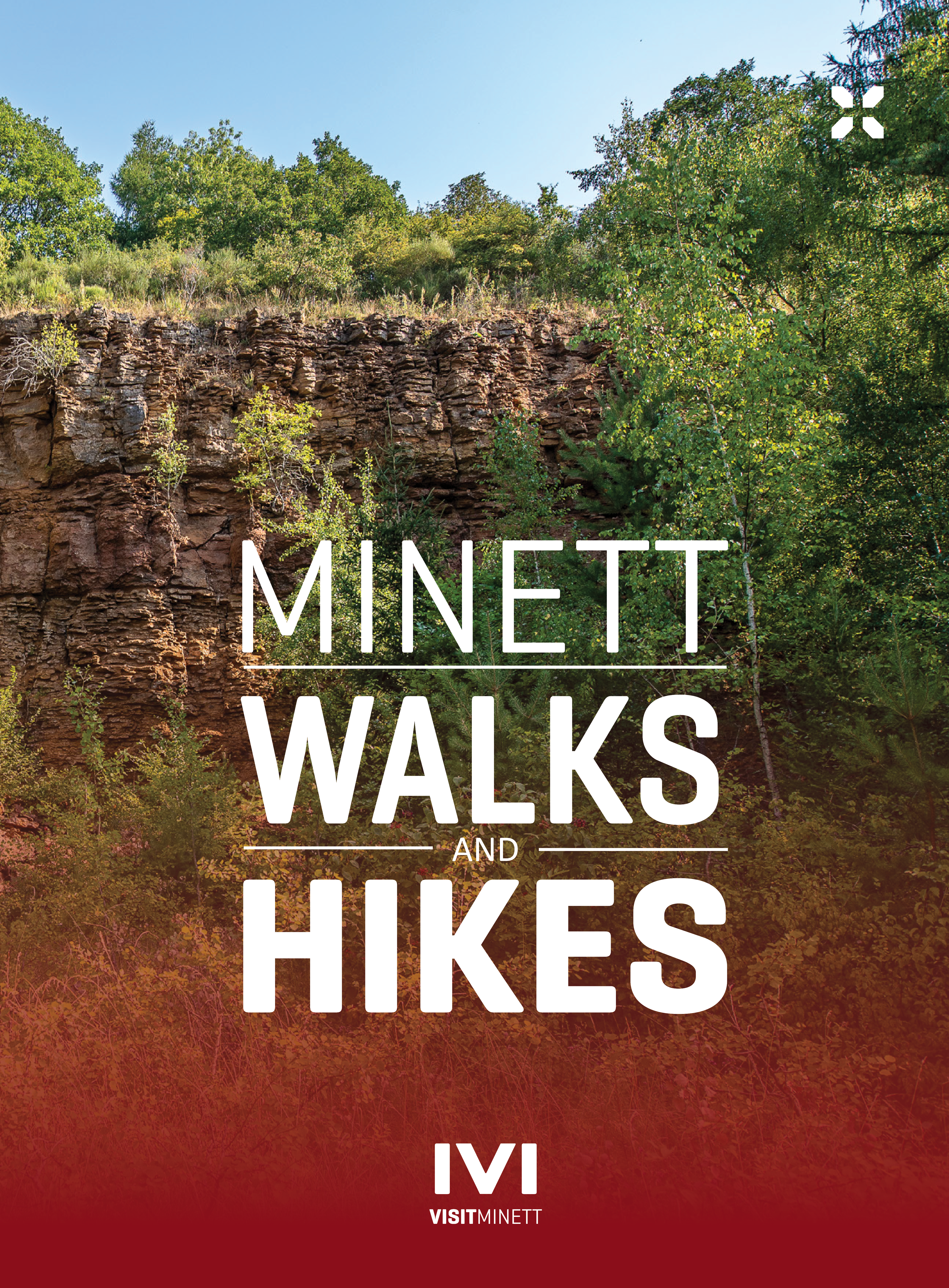 Le cover de la brochure Minett Walks
